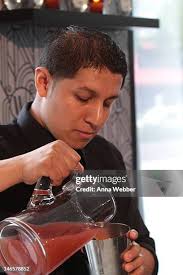 Mark Schulte of Diageo welcomes guests during the United States... News  Photo