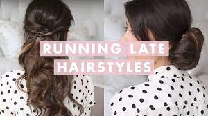 Running Late Hairstyles Youtube