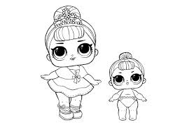 Planse Lol De Colorat Cu Lol Surprise Si Lil Sister Descarca Complet Gratuit Planse De Colorat Cu Frumuselele Lol Surprise Alat Coloring Pages Lil Sister Art
