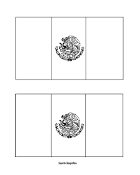 Desenhos similares a bandeira de portugal. Bandeira Do Mexico Para Pintar