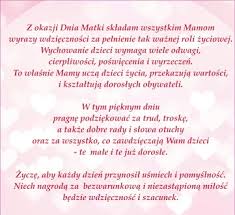 Z bukietem róż nie mogę przyjść, by złożyć ci życzenia. Dlugie Zyczenia Na Dzien Matki Zyczenia Na Gifyagusi Pl
