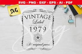 Download Vintage Label 1979 Limited Edition Graphic By Novart Creative Fabrica
