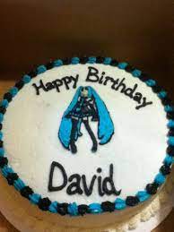 My Awesome Hatsune Miku Birthday Cake Hatsune Miku Birthday Anime Cake Birthday Cake Girls
