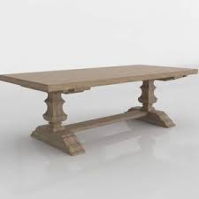 Sumner extending dining table ($1,859 shipped). 3d Pottery Barn Banks Extending Dining Table Grey Wash Glancing Eye