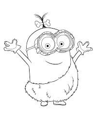 By best coloring pagesmarch 30th 2017. Minion Coloring Pages Best Coloring Pages For Kids