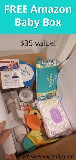 Free Amazon Baby Registry Welcome Box 35 Value Amazon Baby Free Baby Stuff Amazon Baby Registry