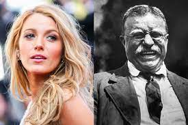 Image result for teddy roosevelt smiling cartoon. Blake Lively Has Found A New Husband In Teddy Roosevelt Vanity Fair