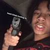Gun with laser aesthetic pfp. 1