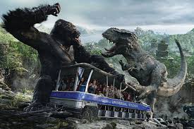 Godzilla, an ambitious monster movie that pitted two of the most popular creatures in cinema history against each other in. King Kong Comes Back To Life In King Kong 360 3 D At Universal Studios Csmonitor Com