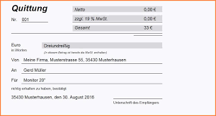 Wann erteilt das finanzamt eine verbindliche. 15 Vorlage Quittung Barzahlung Bewerbung Muster