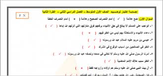 التوحيد أول متوسط الفصل الدراسي الثاني Boarding Pass