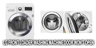 On top load washers that lost power during a cycle, it will take up to 5 minutes for the washer to unlock and resume normal operation. Lg Front Loader Washing Machine Door Won T Open Washer And Dishwasher Error Codes And Troubleshooting