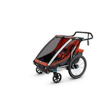Thule Chariot Cross 1 Cycle Stroll Orange Cross Chariot Thule Thule Chariot Bicycle Trailer Inflatable Kayak