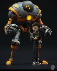 Cg3dankfun On Instagram Art By Pixivore Freelance Artist Don T Look For Him C Robot Design Sketch Robot Concept Art Robots Concept