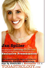 Astrology of Success" is Jan Spiller's newest title and we're very excited  and honored to have this opportunity to share with you an exclusive  appearance with our very special guest teacher, Jan