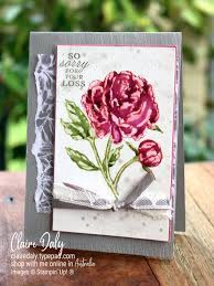 Pair scraps with the well said bundle from stampin up for a winning handmade card. Stampin Up Australia Claire Daly Independent Demonstrator Melbourne Stampin Up Prized Peony With A Video Tutorial
