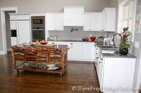 Next, we used a degreaser over this is always the fun part! Client Custom Kitchen On A Builder Grade Budget Part 2 Farm Fresh Vintage Finds