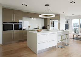 cappuccino white gloss kitchen
