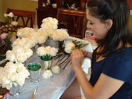Maybe you would like to learn more about one of these? Diy Floral Centerpieces Mint Julep Cups Garden Roses Centerpiece Rose Centerpieces
