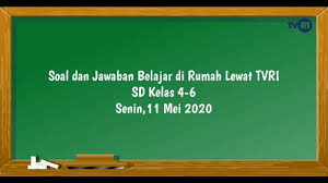 Mempelajari soal benda dari batu dan keramik bdr tvri pada kamis 4 februari 2021 untuk kelas 2 tema vi : Soal Jawaban Tvri Sd Kelas 4 6 Senin 11 Mei 2020 Youtube