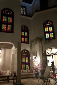 Riad Alma Marrakech Le Riad Salon Avec Cheminee Espace Lumiere