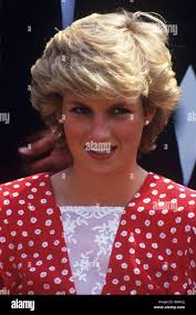 Princess diana white lace hi-res stock photography and images