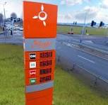 Backlit Petrol Station Pylon Signs - Bright & Clear Display