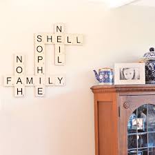 Was an enormous blue and pink circular portrait of the queen hanging on the wall. Wood Wall Letter Tiles Large Letter Tiles Craftcuts Com