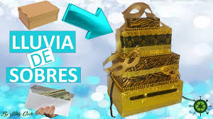 Aprende a hacer esta linda bolsa para llevar el dinero para lluvias de sobres, de una forma diferente, y. Aprende Como Hacer Una Caja Para Lluvia De Sobres Y Sorprende En Tus Fiestas Tips Para Que Hagas Una Caja Para Lluvia De Sobres Manualidades