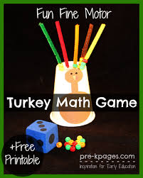 This recalls the mayflower, the ship used by the pilgrims who celebrated the first thanksgiving day in the land that became the u.s. Fine Motor Turkey Math Game