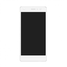 Lava A71 - White Display Glass Combo Folder
