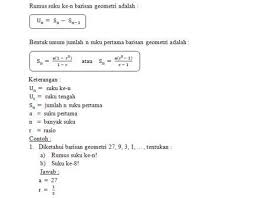 * a.ssbb b.bsss c.ssss d.bbbb e.bssb Materi Matematika Kelas Xii Ipa Sma Barisan Dan Deret Geometri Catatan Afgun