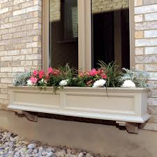 100% rot free, insect and moisture proof Outdoor Window Flower Boxes Novocom Top