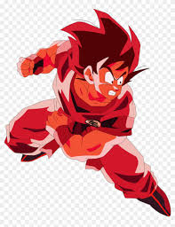 Gearing gear up your fighter, collect materials and craft equipment, upgrade it, chose your style from many cosmetic accessories. Goku Kaioken Dragon Ball Z Hd Png Download 1189x1493 3929377 Pngfind