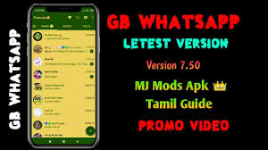 Video owners can insert ads in the middle of the video. Gb Whatsapp Latest Version 7 50 Mj Mods Apk Tamil Guide Youtube