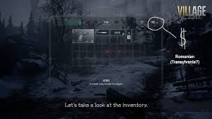 Resident evil 3 2021 4k. Where S Barry On Twitter Resident Evil 8 Inventory Screen Shows Romanian Currency Might We Be In Transylvania Are Those Ladies Vampires Is This Dude A Vampire Hunter Residentevil8 Re8 Residentevilvillage Https T Co Rfpxba8btk