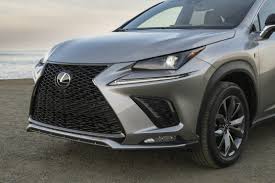 Black outer surround, revised lower bumper, laser fog light housing, revised rear lower bumper, revised taillamp and larger exhaust opening, sport heated steering wheel w/paddle. 2018 Pr Lexus Nx 300 F Sport North America 2017 Pr
