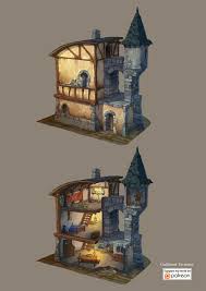 Fantasy Maps Guillaume Tavernier Dessin Architecture Dessin Batiment Dessin De Construction
