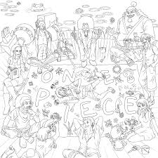 Download One Piece Colouring Book