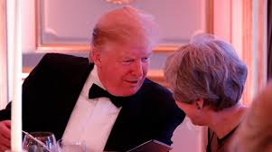 Trump and first lady host dinner for ...