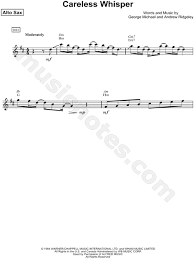 © © all rights reserved. George Michael Careless Whisper Excerpt Sheet Music In B Minor Download Print Sku Mn0127713