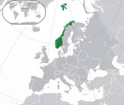 De kleurcode voor noorwegen is geel. Noorwegen Wikipedia