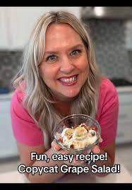 Delicious Copycat Grape Salad Recipe