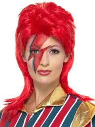 Peluca sexy azul de muñeca de trapo para adultas con cinta roja para  Halloween en España