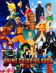 Supersonic warriors 2 released in 2006 on the nintendo ds. Anime Coloring Book Coloring Books For Anime Fans Hunter X Hunter Dragonball My Hero Academia Attack On Titan Tokyo Ghoul Seven Deadly Sins One Slayer One Punch Man Bleach And