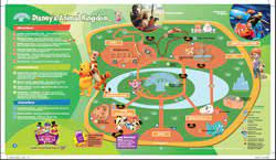 walt disney world maps for kids