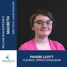 I'd say that's a girl playing Phyllis in April and Rose Maybud in October.  I bet Colin was the Stage Manager. 🤣😂