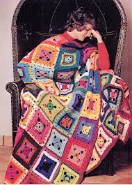 It's a 70/30 blend of cotton and wool, which meant it was heavier than other wool blankets we tested, but it didn't have the wool fuzz that sometimes sheds from. Musings From Marilyn Crochet A Vintage 70s Flamboyant Granny Square Afghan Free Pattern