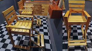 Tempat gunting dan sepatu cliper dari kayu bekas. Kursi Cukur Barbershop Jati Belanda Youtube