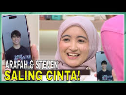 Eksklusif! Arafah & Steven Wongso Akui Saling Cinta